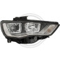 Faro anteriore destro Audi A3 Berl./Sportback (Typ8V) 12-16 (Cod. D-1033080)