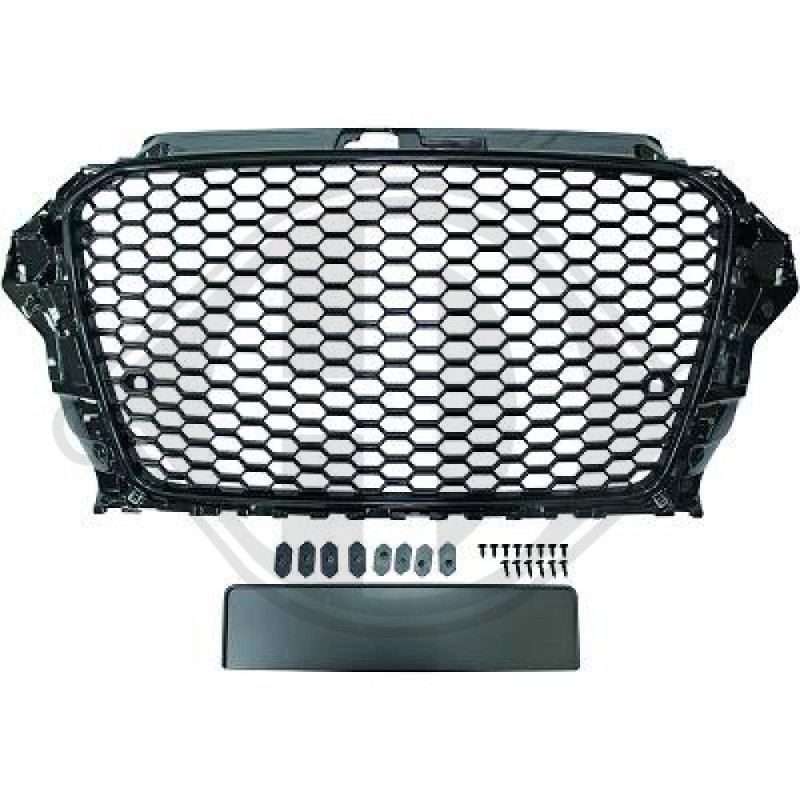 Griglia radiatore Audi A3 Berl./Sportb./Cabrio 12-16 (Cod. D-1033241)