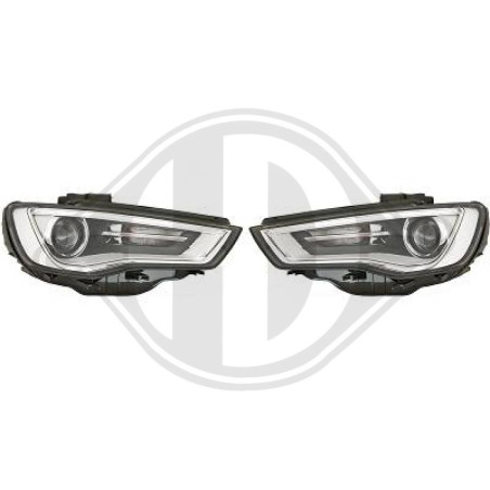 SET FARI ANTERIORI Audi A3 Berl./Sportb./Cabrio 12-16 (Cod. D-1033280)