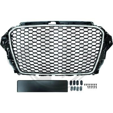 Griglia radiatore Audi A3 Berl./Sportb./Cabrio 12-16 (Cod. D-1033340)