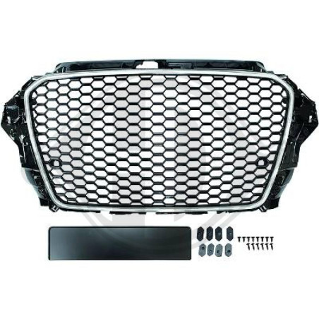 Griglia radiatore Audi A3 Berl./Sportb./Cabrio 12-16 (Cod. D-1033341)