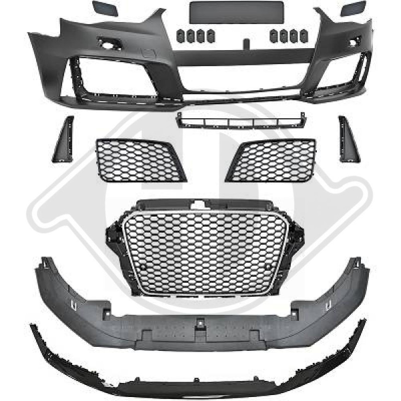 Paraurti anteriore Audi A3 Berl./Sportb./Cabrio 12-16 (Cod. D-1033451)