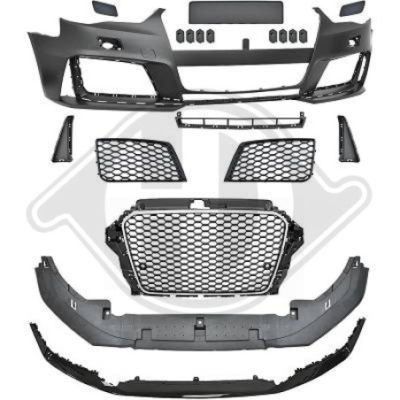 Paraurti anteriore Audi A3 Berl./Sportb./Cabrio 12-16 (Cod. D-1033451)