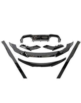 Kit Estetico BMW F87 Nero lucido (Cod. E-TCB63016302630366077)