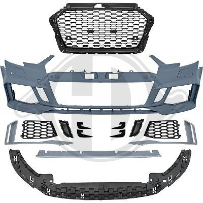 Paraurti anteriore Audi A3 Berl./Sportb./Cabrio 12-16 (Cod. D-1033550)