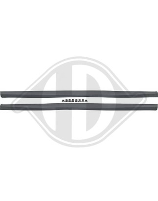 Set Minigonne sottoporta Audi A3 Berl./Sportb./Cabrio 12-16 (Cod. D-1033562)