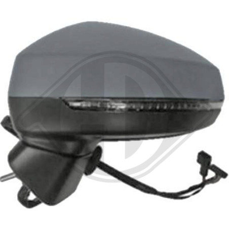 Specchio retrovisore esterno Audi A3 Berl./Sportback (Typ8V) 12-16 (Cod. D-1033625)
