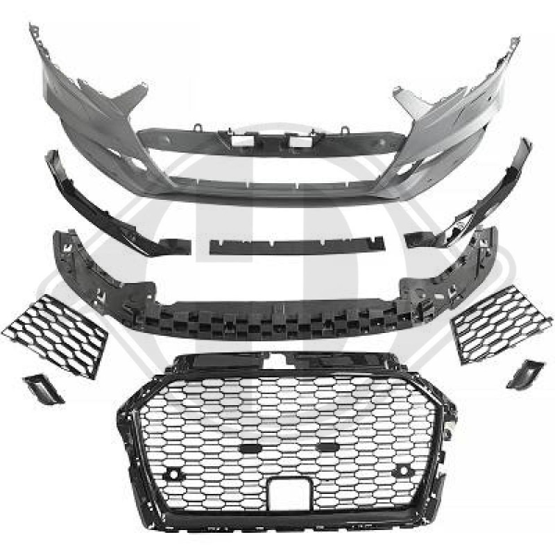 Paraurti anteriore Audi A3 Berl./Sportb./Cabrio 16-20 (Cod. D-1033652)