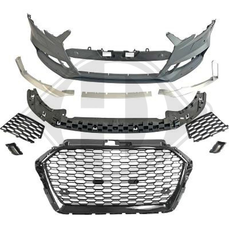 Paraurti anteriore Audi A3 Berl./Sportb./Cabrio 16-20 (Cod. D-1033653)