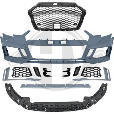Paraurti anteriore Audi A3 Berl./Sportb./Cabrio 16-20 (Cod. D-1033654)