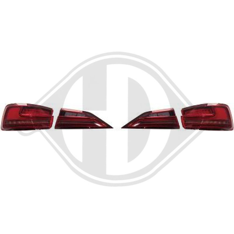Kit fanalino posteriore Audi A3 Berl./Sportb./Cabrio 12-16 (Cod. D-1033890)