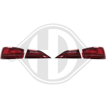 Kit fanalino posteriore Audi A3 Berl./Sportb./Cabrio 12-16 (Cod. D-1033890)