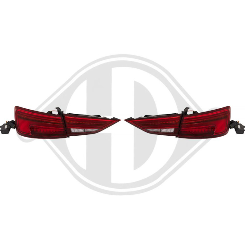 Kit fanalino posteriore Audi A3 Berl./Sportb./Cabrio 16-20 (Cod. D-1033893)