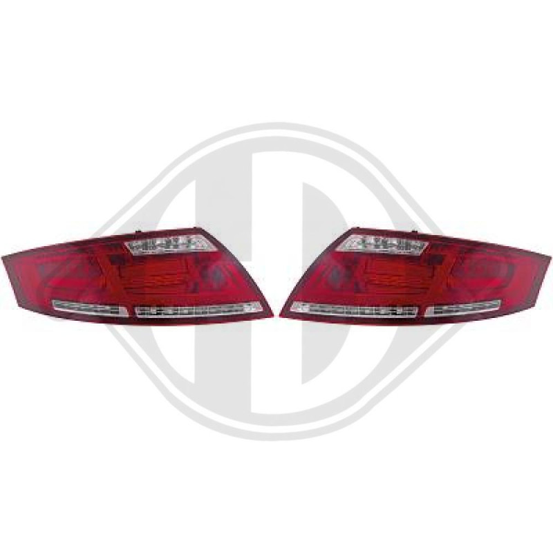 Kit fanalino posteriore Audi TT Coupe/Cabrio 06-10 (Cod. D-1040890)
