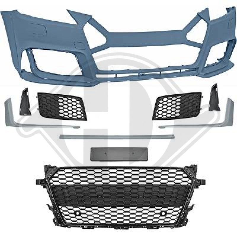 Paraurti anteriore Audi TT Coupe/Cabrio 14- (Cod. D-1042351)