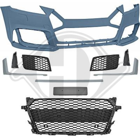 Paraurti anteriore Audi TT Coupe/Cabrio 14- (Cod. D-1042351)
