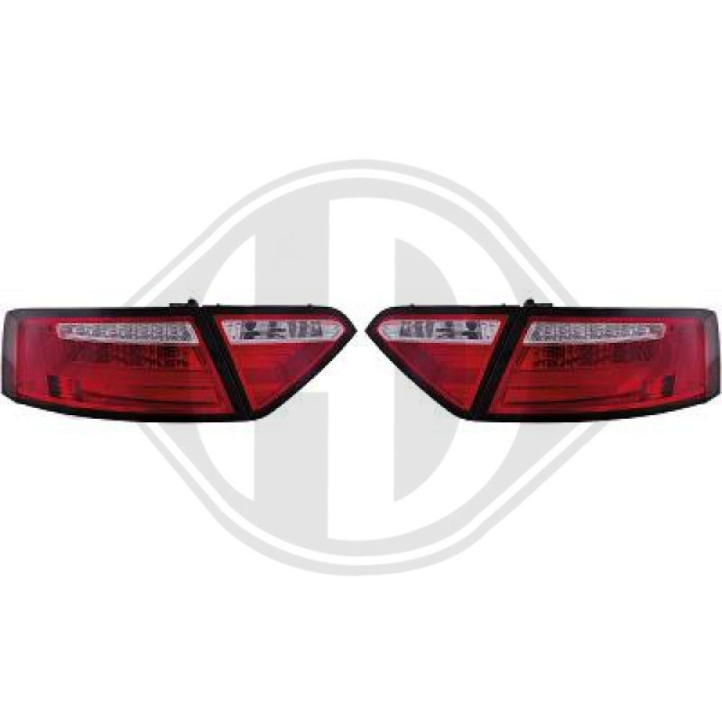 Kit fanalino posteriore Audi A5 03.07-01.11 (Cod. D-1045590)