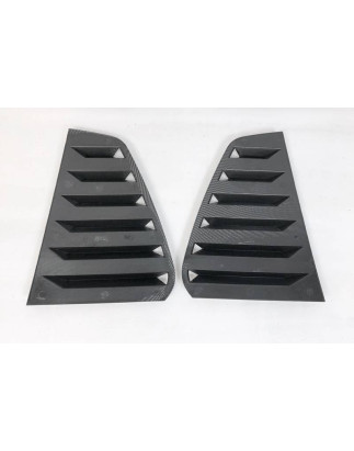 coperture fnestrini Volkswagen Golf 7 / 7.5 5 Porte Look Carbonio (Cod. E-TCW0071)
