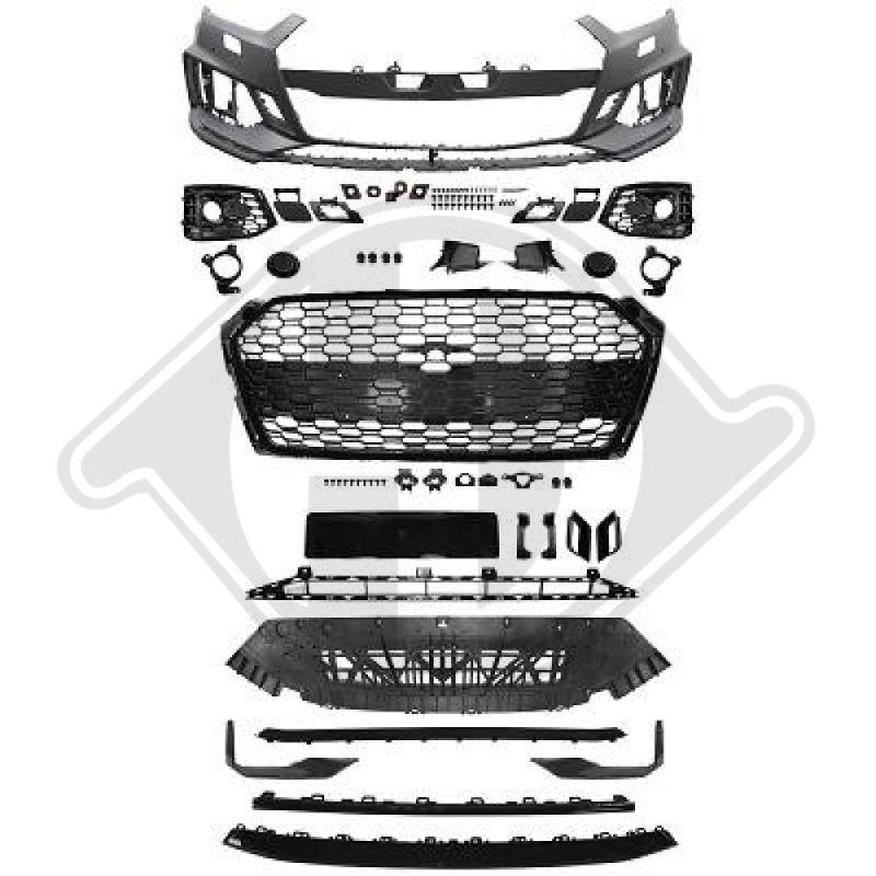Paraurti anteriore Audi A5 16-19 (Cod. D-1046351)