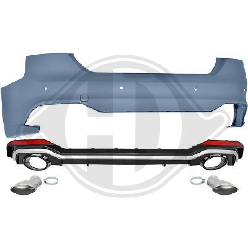 Paraurti posteriore Audi A5 16-19 (Cod. D-1046355)