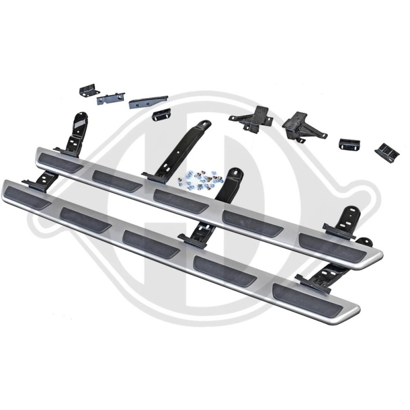 Set Pedane sottoporta Audi Q5 08-12 (Cod. D-1075032)