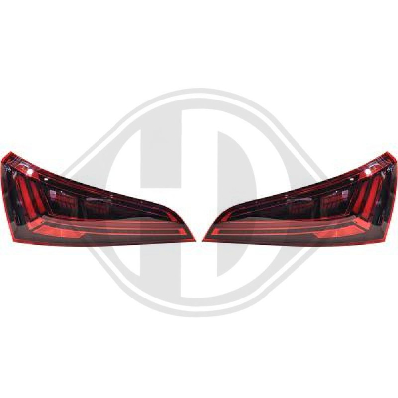 Kit fanalino posteriore Audi Q5 08-16 (Cod. D-1075290)