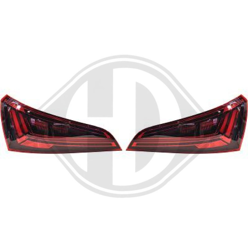 Kit fanalino posteriore Audi Q5 08-16 (Cod. D-1075291)