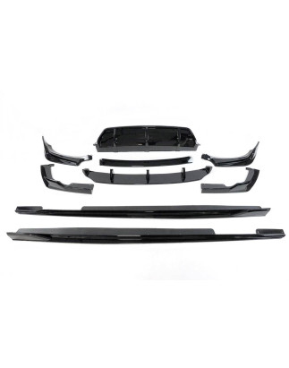 Kit Estetico BMW G06 X6 Look M Performance Nero lucido (Cod. E-TCB9025)