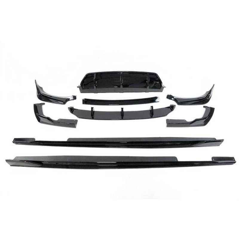 Kit Estetico BMW G06 X6 Look M Performance Nero lucido (Cod. E-TCB9025)