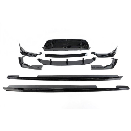 Kit Estetico BMW G06 X6 Look M Performance Nero lucido (Cod. E-TCB9025)