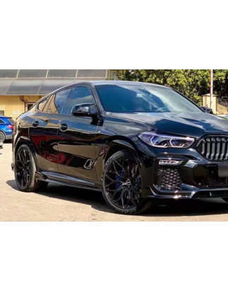 Kit Estetico BMW G06 X6 Look M Performance Nero lucido (Cod. E-TCB9025)