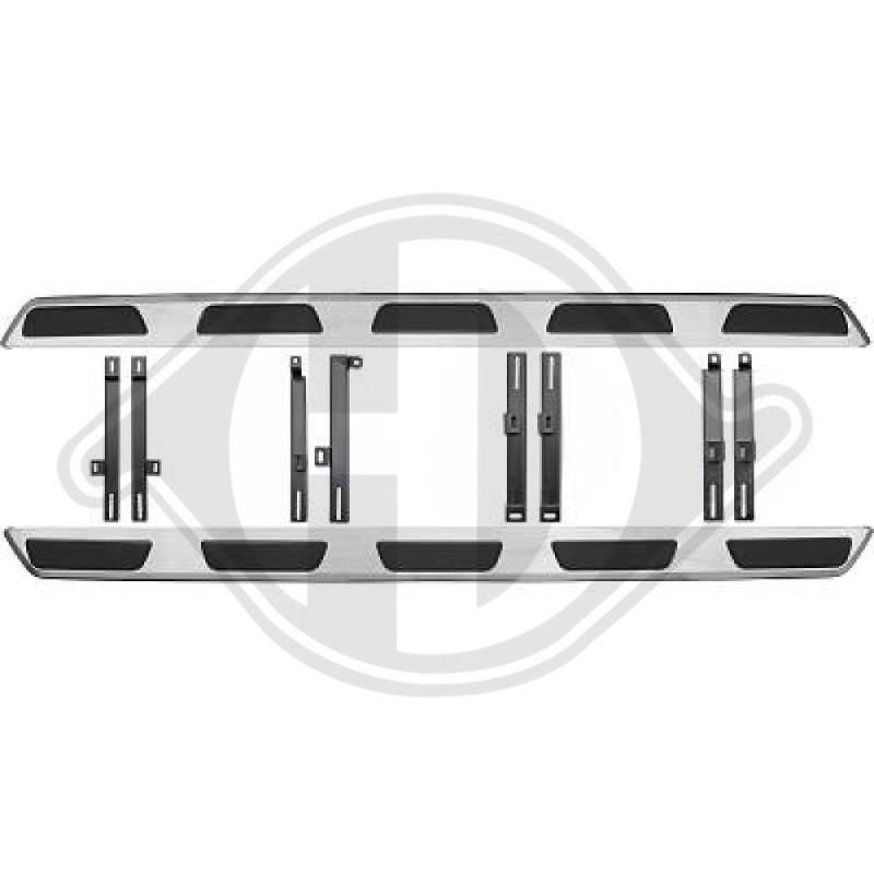 Set Pedane sottoporta Audi Q7 05-09 (Cod. D-1095033)