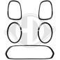 Set Covers plastiche paraurti BMW Mini F55/56/57 13-21 (Cod. D-1208144)