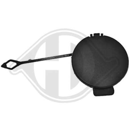 Coperchio gancio traino BMW serie 3 (E46) Coupe/Cabrio 99-03 (Cod. D-1214264)