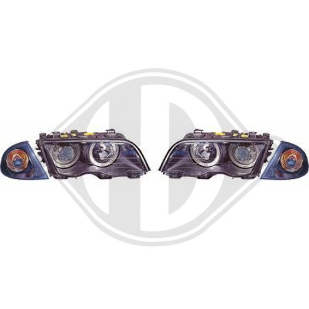 SET FARI ANTERIORI BMW serie 3 (E46) BERL./TOURING 98-01 (Cod. D-1214480)