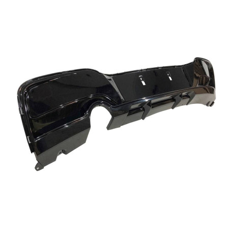 Diffusore Posteriore BMW F20 / F21 12-14 Look M-Performance 1 Uscite doppio Nero lucido (Cod. E-TCBF