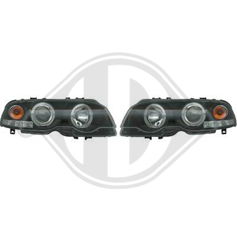 SET FARI ANTERIORI BMW serie 3 (E46) Coupe/Cabrio 99-03 (Cod. D-1214580)