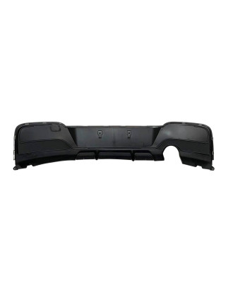 Diffusore Posteriore BMW F20 / F21 12-14 Look M-Performance 1 Uscite doppio Nero lucido (Cod. E-TCBF