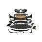 Paraurti Anteriore Mercedes W213 4p 2016-2019 / C238 look AMG E63 (Cod. E-TCM03510390)