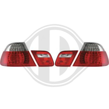 Kit fanalino posteriore BMW serie 3 (E46) Coupe/Cabrio 99-03 (Cod. D-1214995)