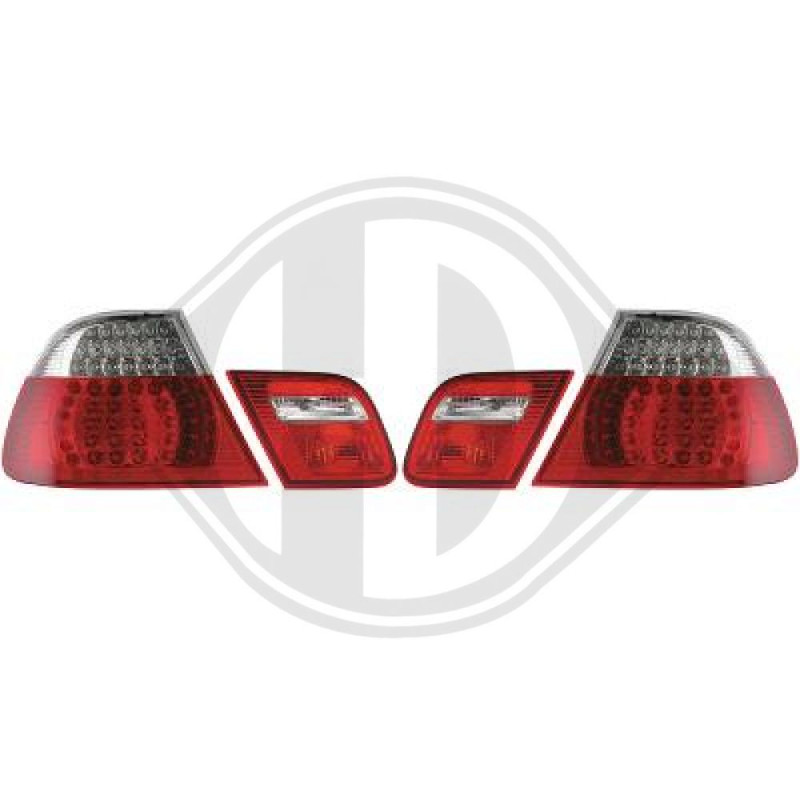 Kit fanalino posteriore BMW serie 3 (E46) Coupe/Cabrio 03-07 (Cod. D-1214998)
