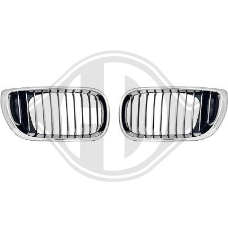 Griglia radiatore BMW serie 3 (E46) BERL./TOURING 01-05 (Cod. D-1215140)