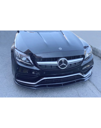 Spoiler Anteriore Mercedes W205 2019+ Coupe / 4P / SW look C63 Per TCM0222 (Cod. E-TCM0275)