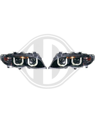 SET FARI ANTERIORI BMW serie 3 (E46) BERL./TOURING 01-05 (Cod. D-1215585)