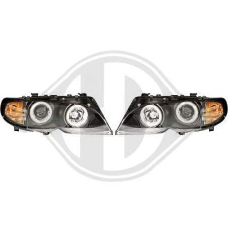 SET FARI ANTERIORI BMW serie 3 (E46) BERL./TOURING 01-05 (Cod. D-1215586)