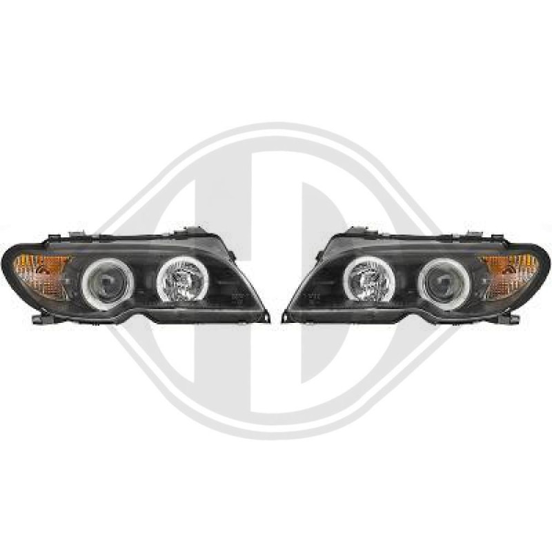 SET FARI ANTERIORI BMW serie 3 (E46) Coupe/Cabrio 03-07 (Cod. D-1215885)