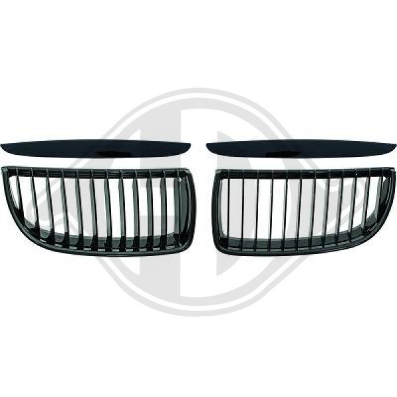 Inserto griglia radiatore BMW serie 3 (E90/91) BERL./TOURING/Coupe 05-08 (Cod. D-1216243)