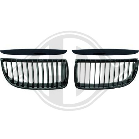 Inserto griglia radiatore BMW serie 3 (E90/91) BERL./TOURING/Coupe 05-08 (Cod. D-1216243)