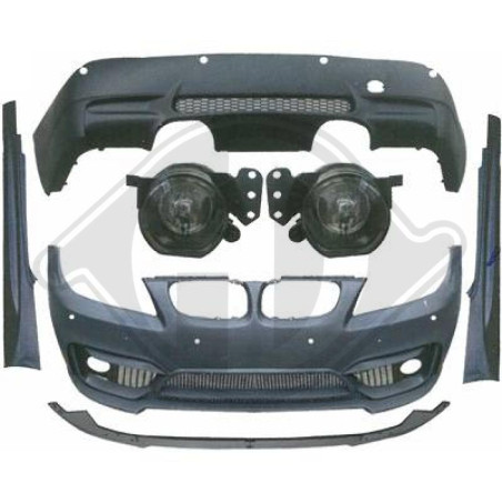 Paraurti posteriore BMW serie 3 E92/93 Coupe/Cabrio 10-14 (Cod. D-1216356)