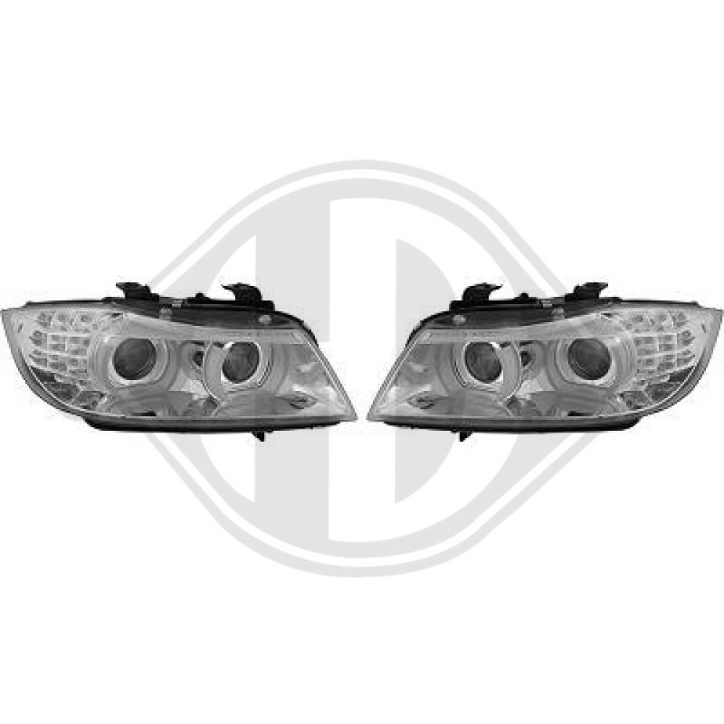 SET FARI ANTERIORI BMW serie 3 (E90/91)BERL./TOURING 08-12 (Cod. D-1216482)
